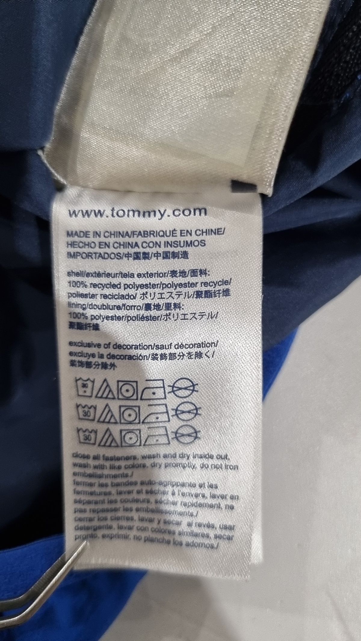 타미힐피거(TOMMY HILFIGER) 나일론/코치 재킷 M
