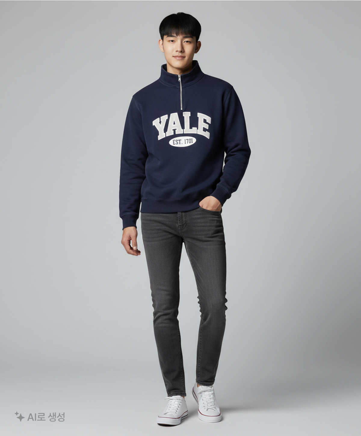 예일(YALE) 맨투맨/스웨트셔츠 S