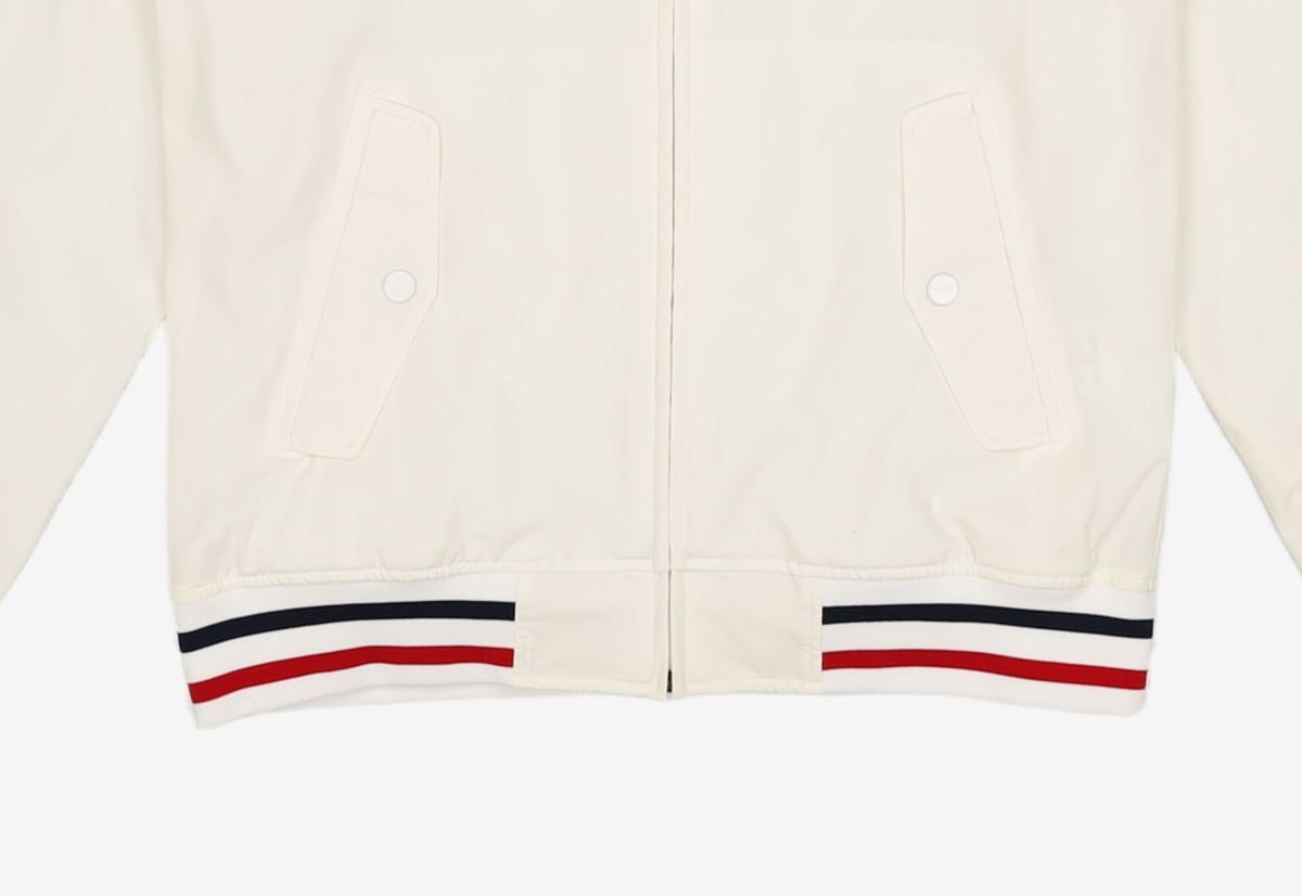 빈폴 스포츠(BEANPOLE SPORT) 화이트 남성 미드넥 블루종 (BO8939F511) 95