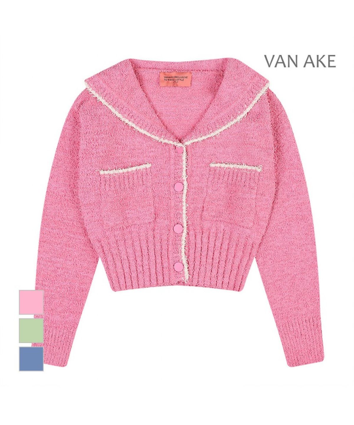 반에이크(VANAKE) 세라카라 니트가디건_VB33KCUV02Z