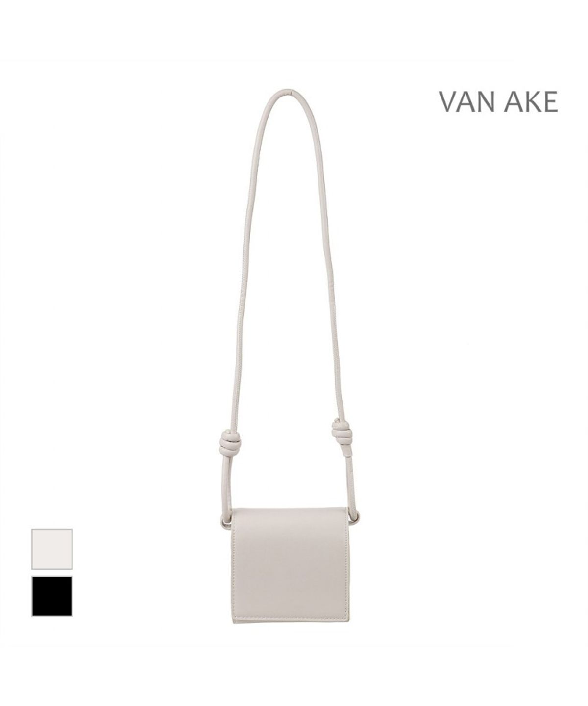 반에이크(VANAKE) 스퀘어 가죽 미니백_VB35AHQ305Z