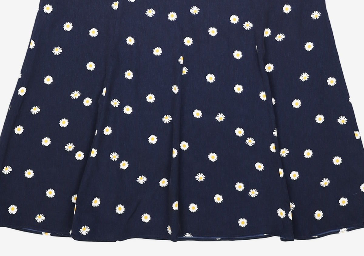 살롱 드 욘(SALON DE YOHN) Ribbon Point Mermaid Dress_ Navy S