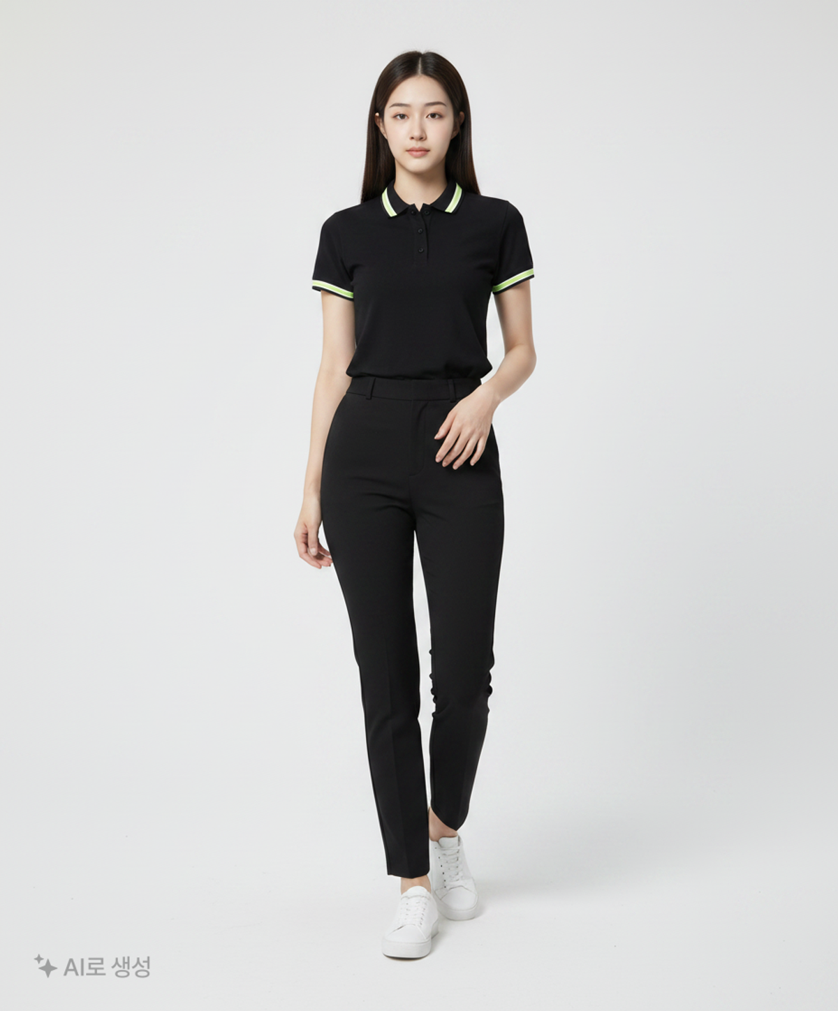 메르시보쿠(Merci Beaucoup) 피케/카라 티셔츠 SIZE 1