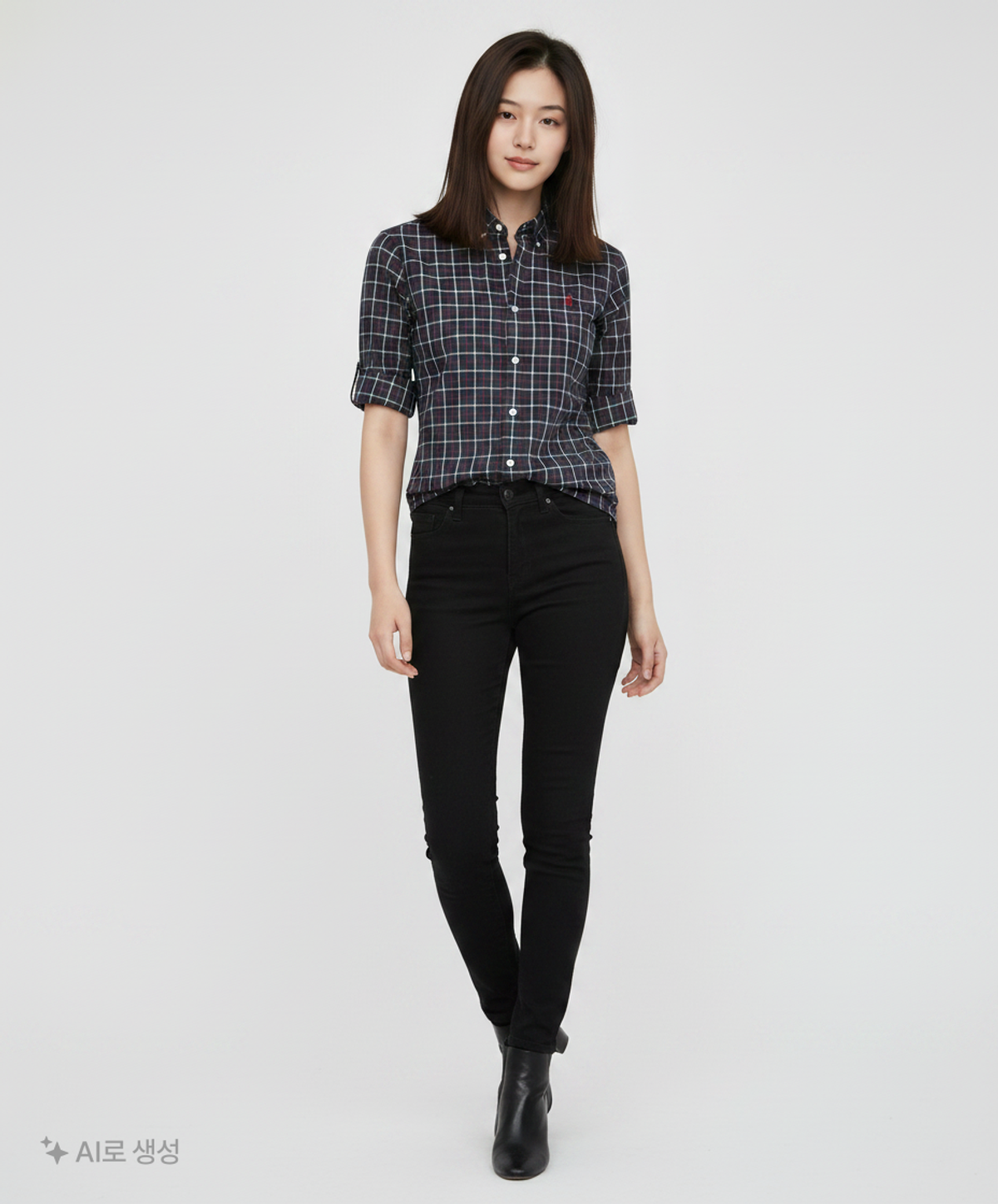 빈폴(BEAN POLE) 캐주얼 셔츠 100