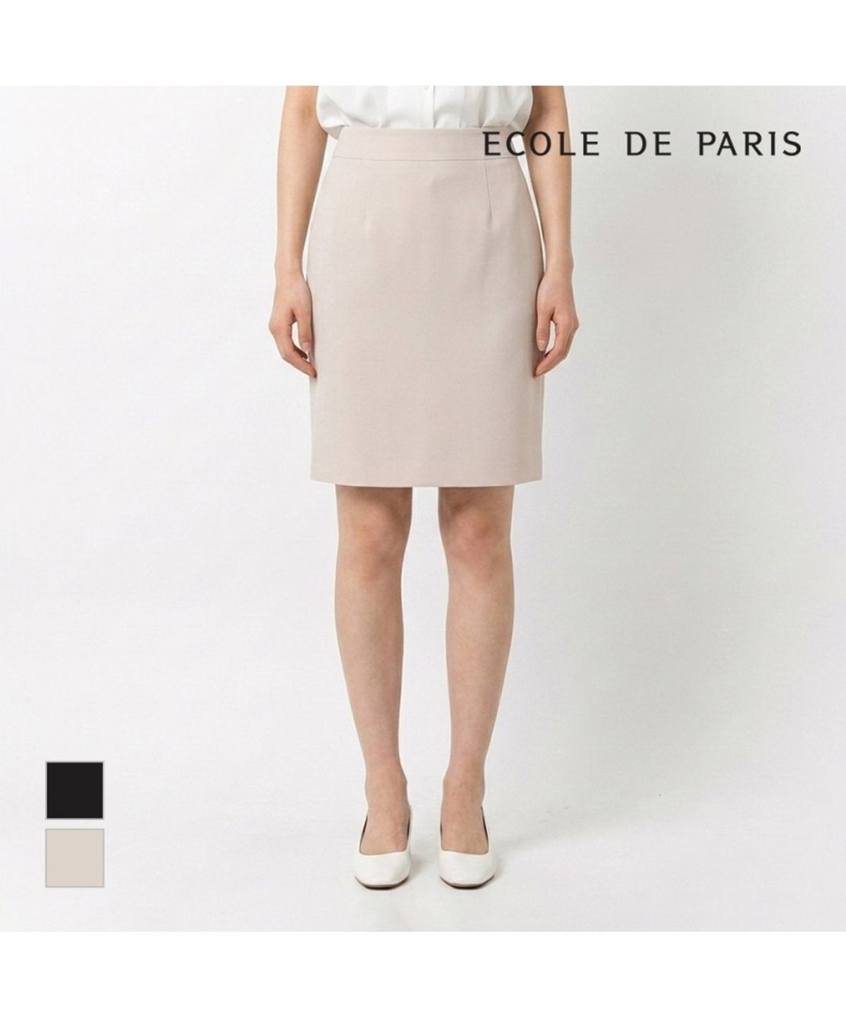 에꼴드파리(ECOLEDEPARIS) 기본H라인 스커트_RB32WSAP01Z