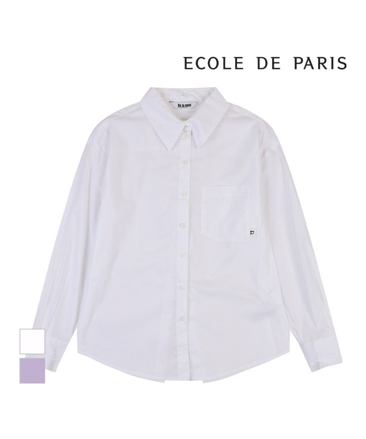 에꼴드파리(ECOLEDEPARIS) 스트라이프 셔츠_RB34WBBM32Z