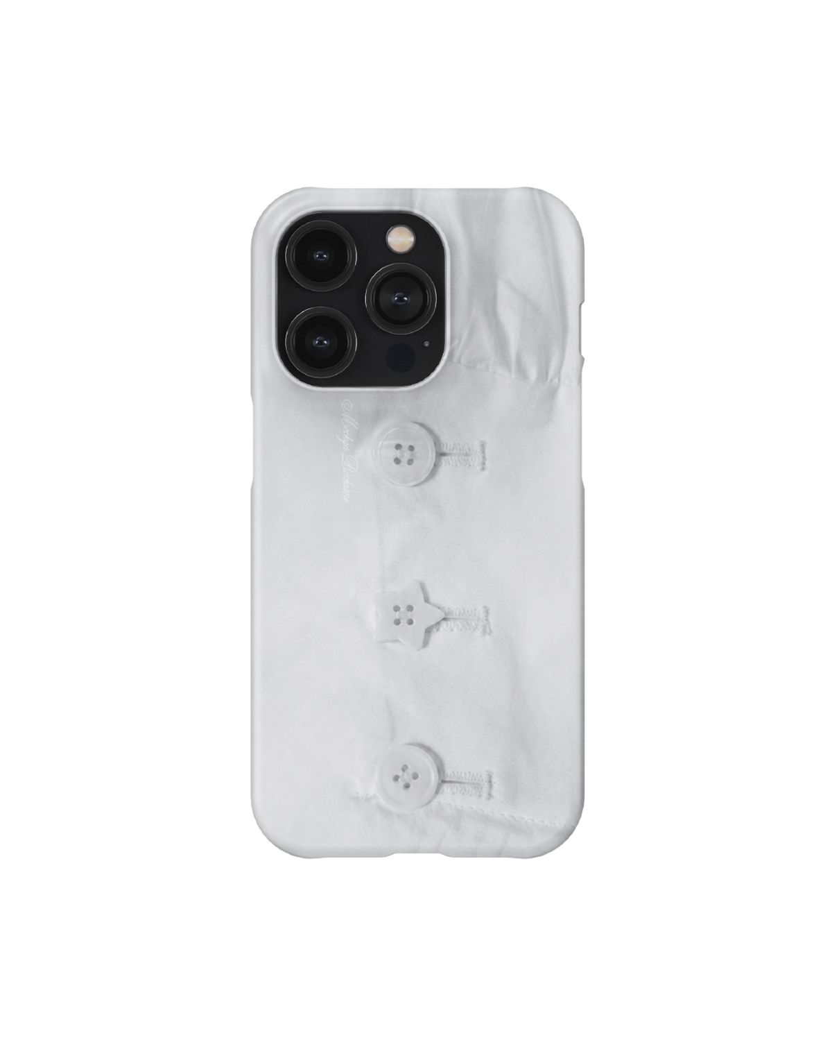 목가(MOCKGA) Star Button iphone Hard Case