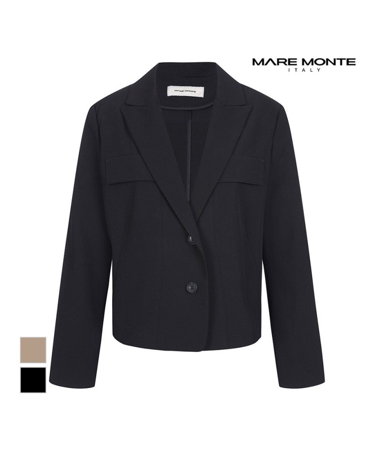 마레몬떼(MAREMONTE) 투버튼 테일러드 자켓_M233MJK07S0