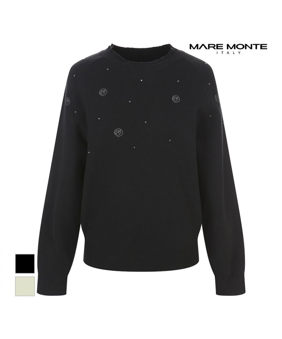 마레몬떼(MAREMONTE) 큐빅포인트 니트_M241MKT03P0