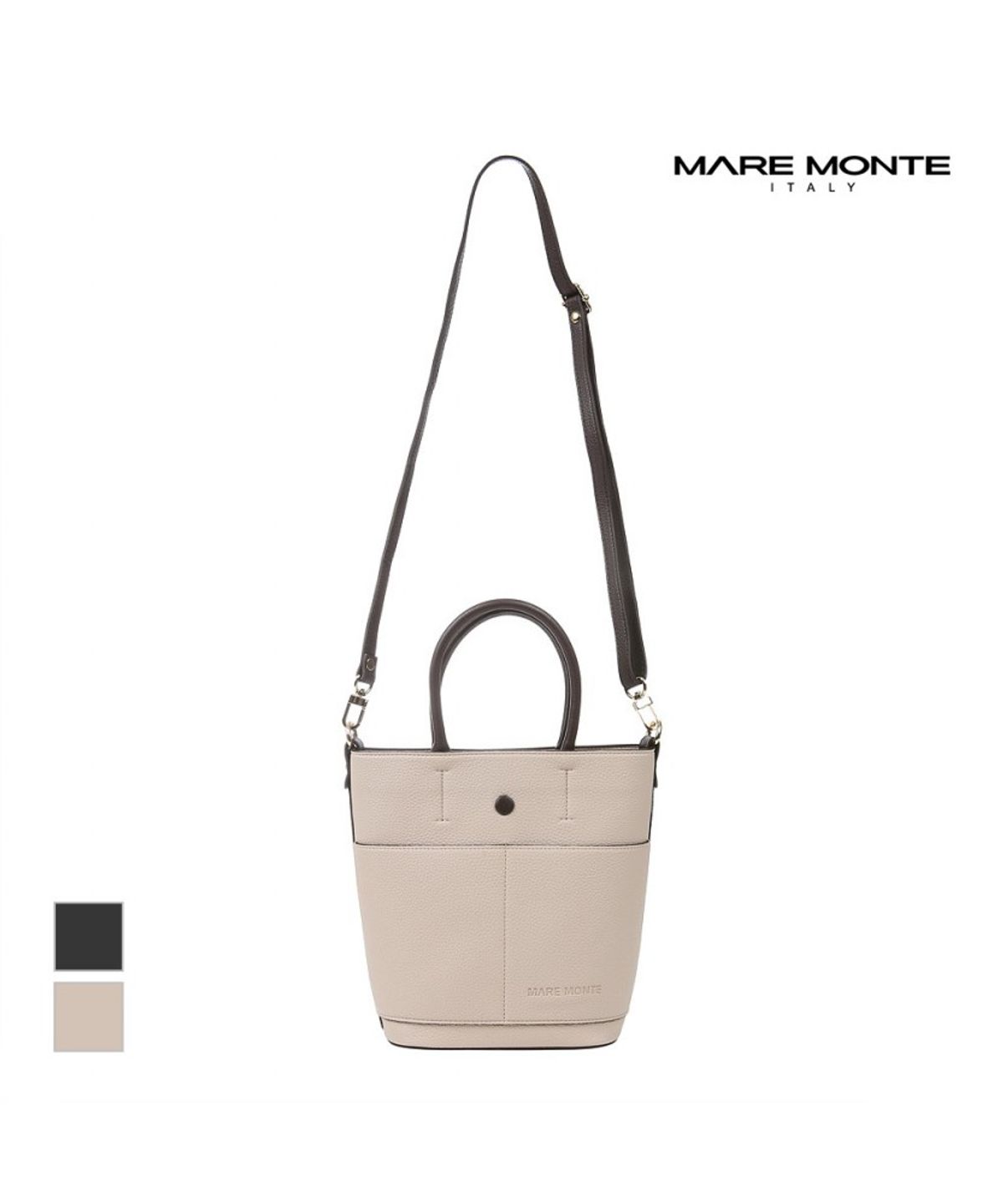 마레몬떼(MAREMONTE) 가죽 토트 크로스백_M242MBG05D0