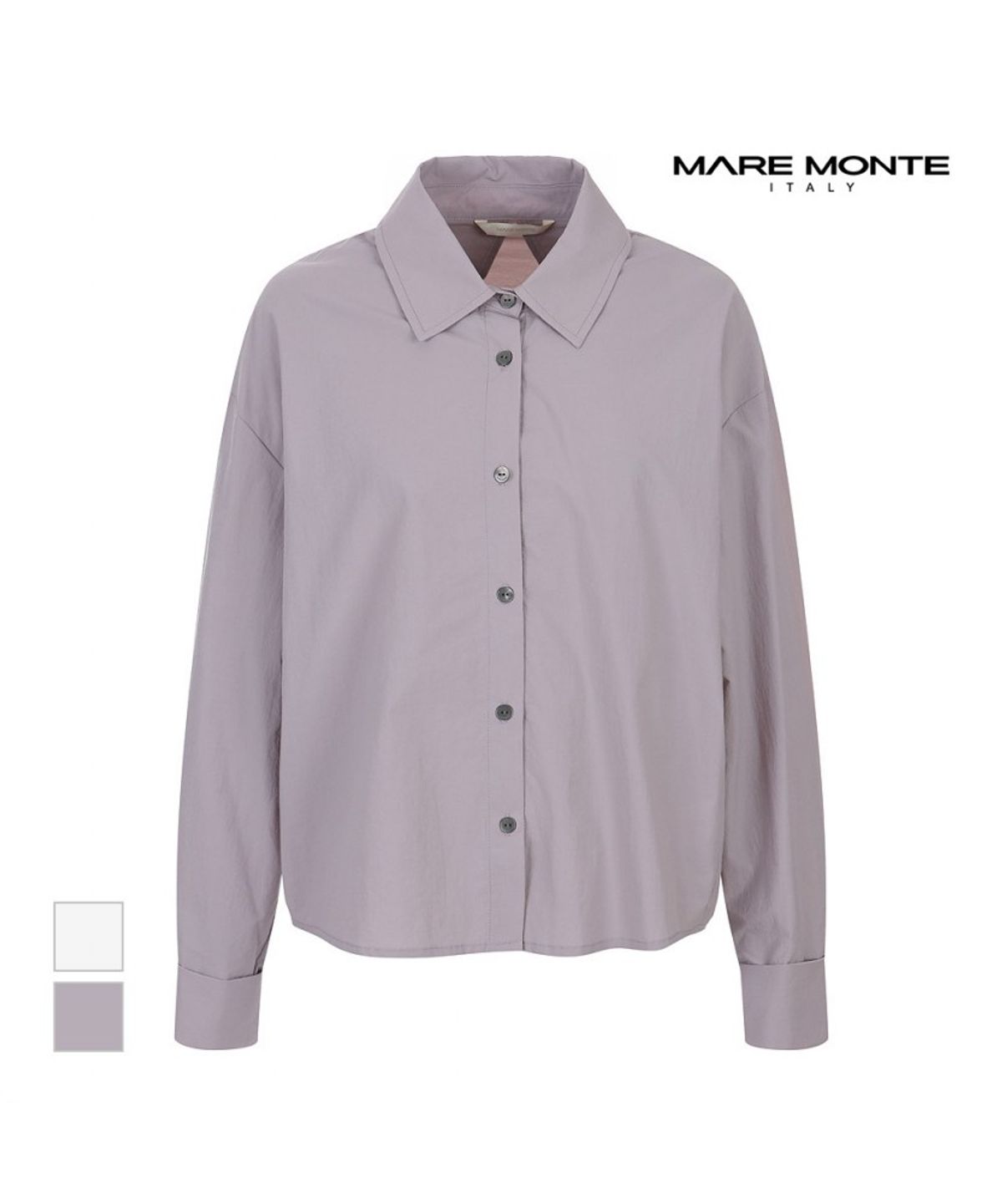 마레몬떼(MAREMONTE) 베이직 디자인 셔츠_M242MBL12S0