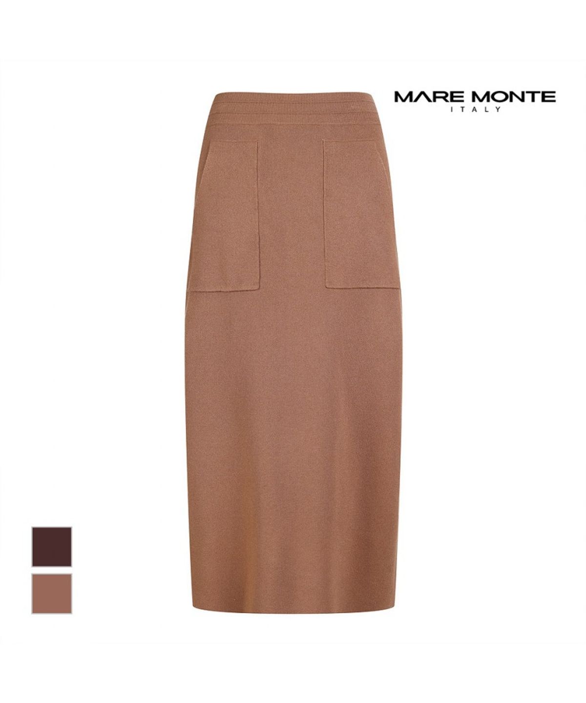 마레몬떼(MAREMONTE) 캐주얼 니트롱스커트_M225MSK15P0