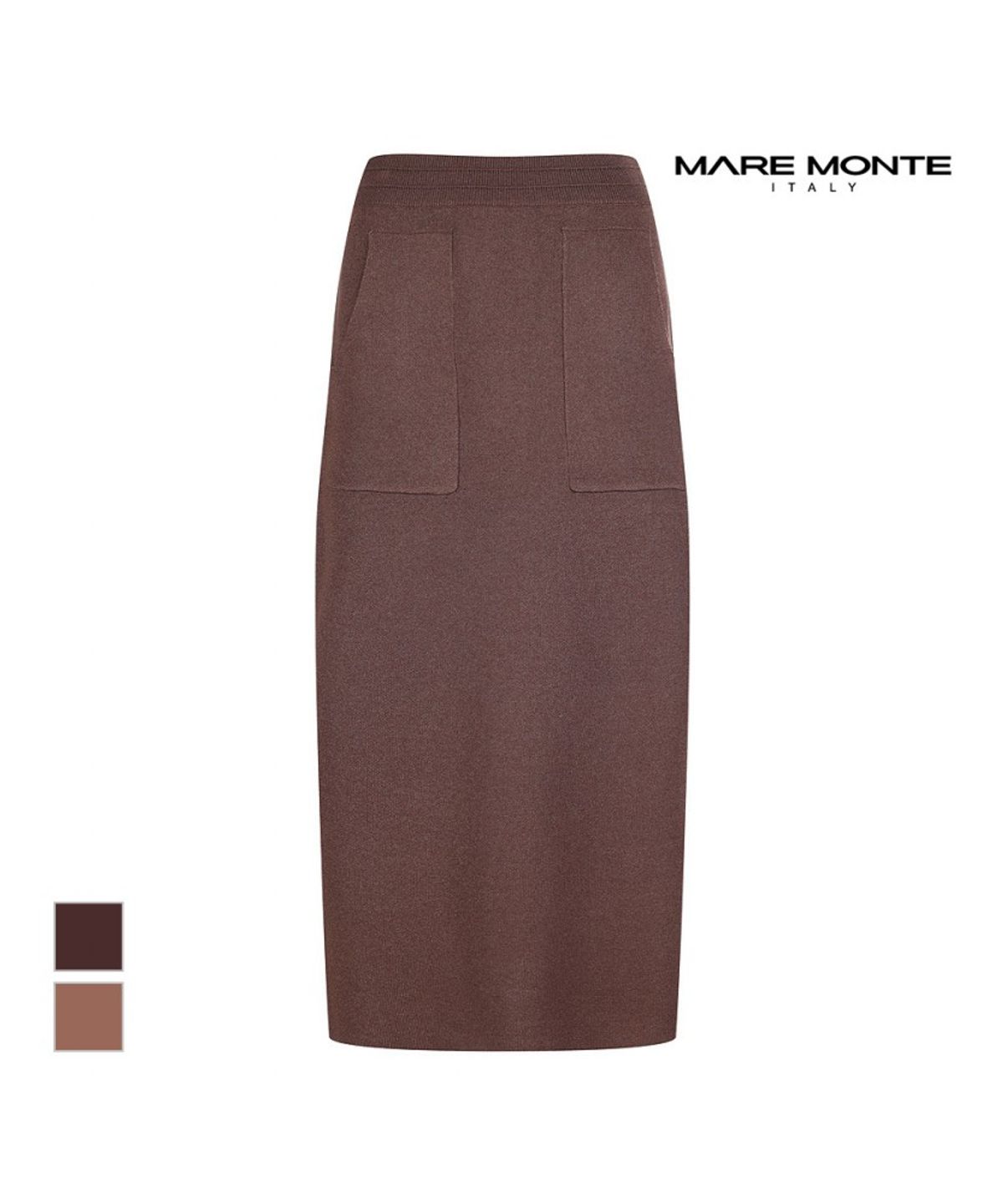 마레몬떼(MAREMONTE) 캐주얼 니트롱스커트_M225MSK15P0