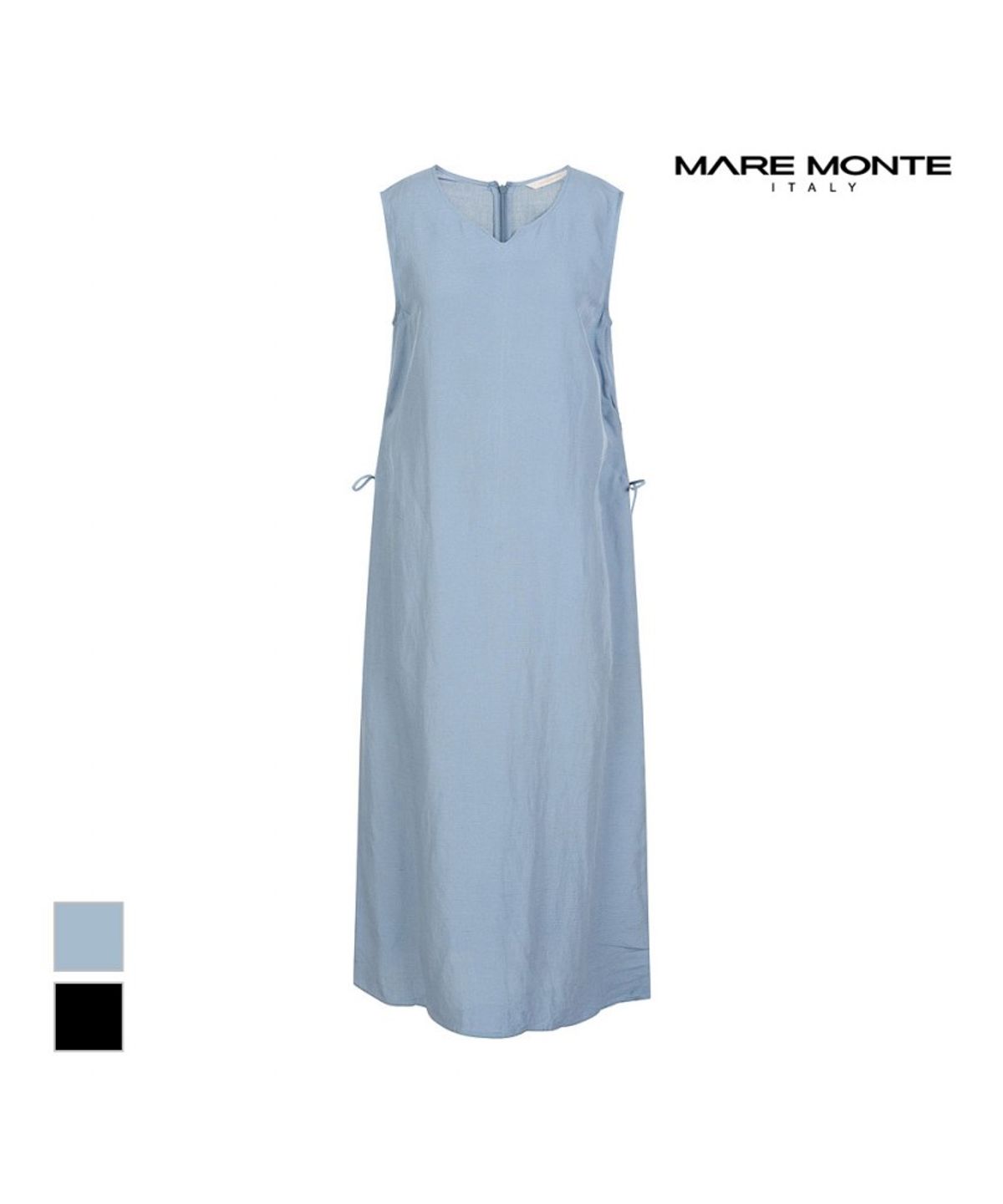 마레몬떼(MAREMONTE) 민소매 옆트임 원피스_M236MOP36S0
