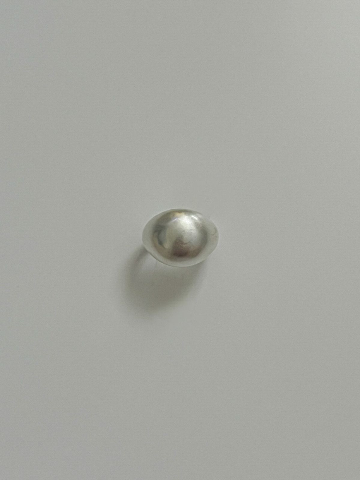 소수(SOSOO) Matt Dome Bold Ring