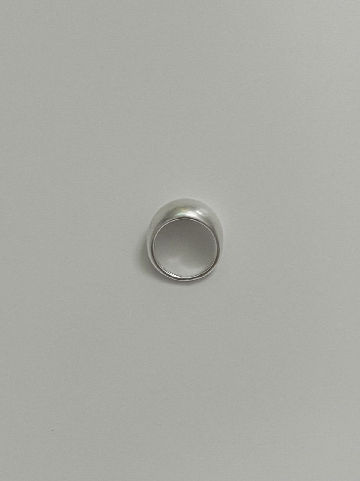 소수(SOSOO) Matt Dome Bold Ring