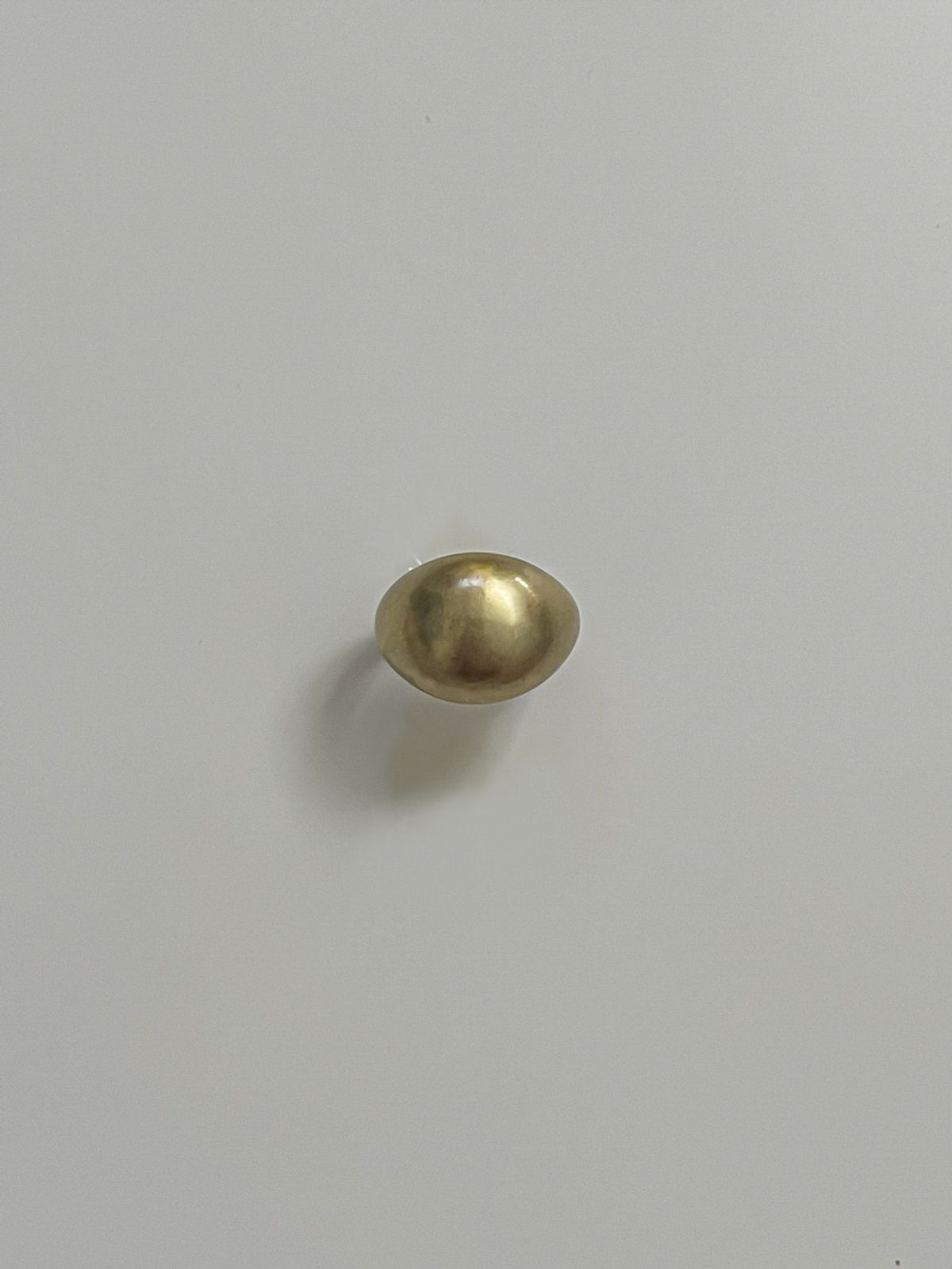 소수(SOSOO) Matt Dome Bold Ring