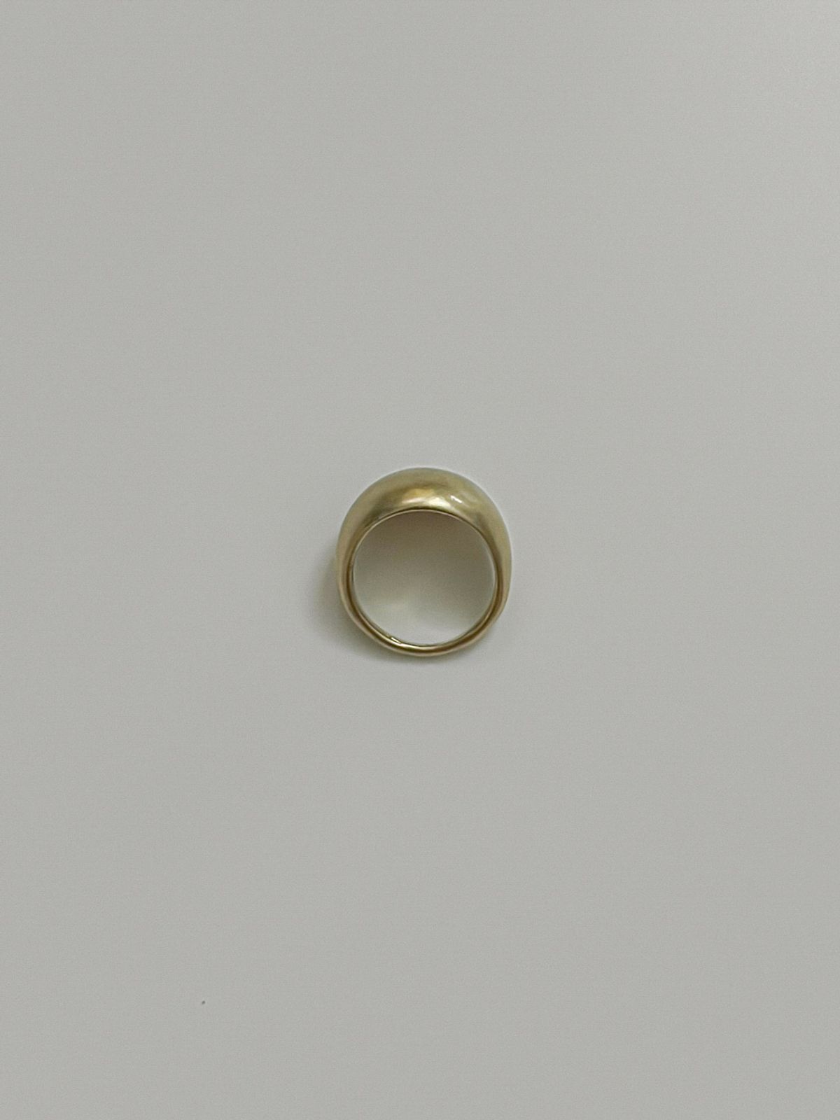 소수(SOSOO) Matt Dome Bold Ring