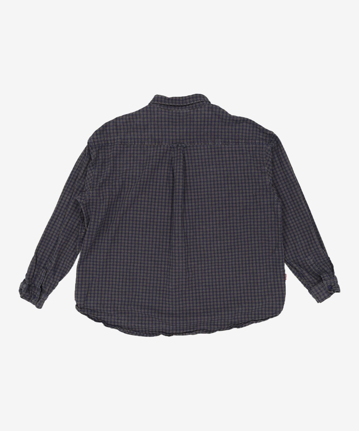 꼬모니노즈(COMONINOZ) NOZ COTTON SHIRT [CHECK] L