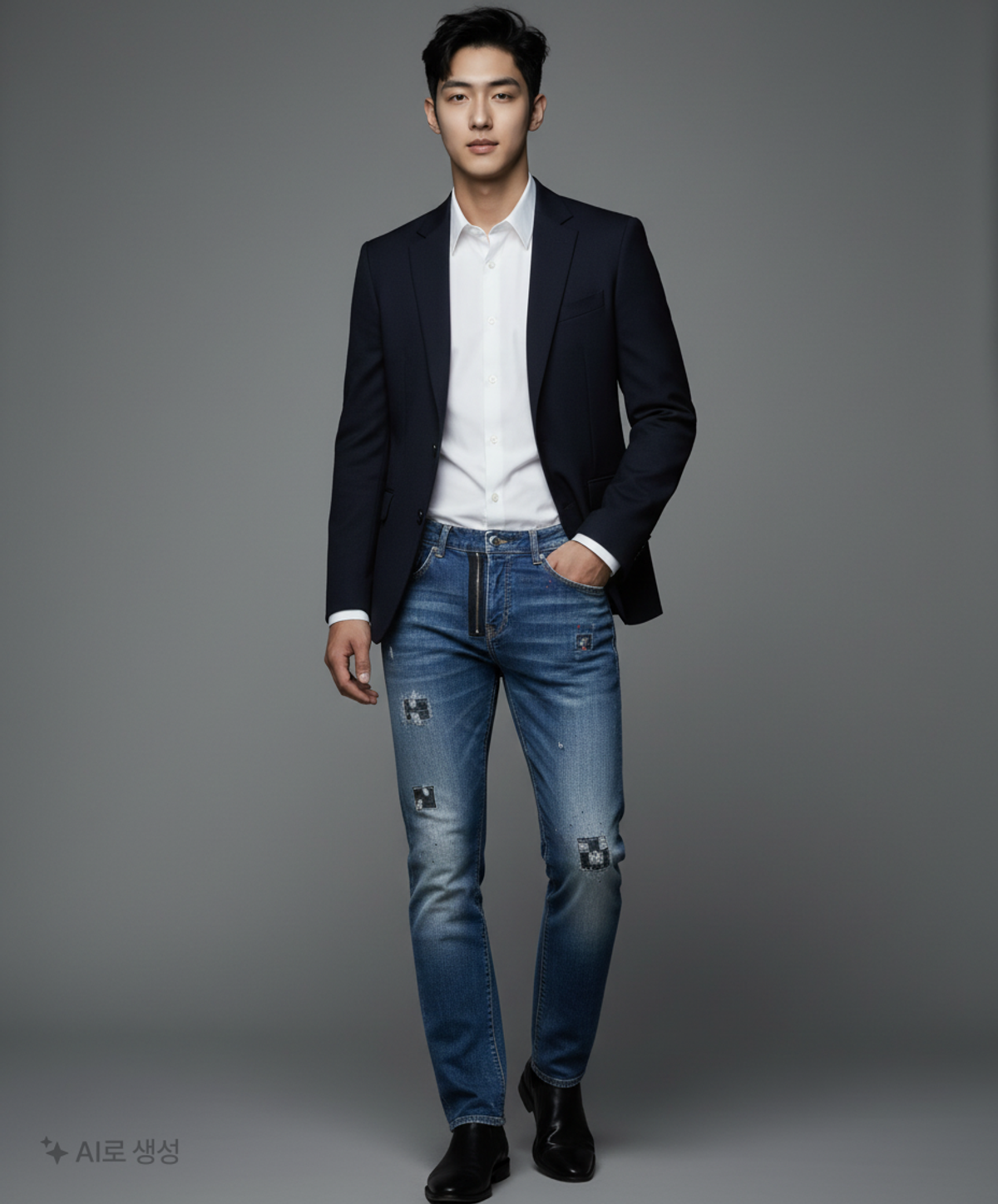 디스퀘어드2(DSQUARED2) 청/데님 팬츠 48