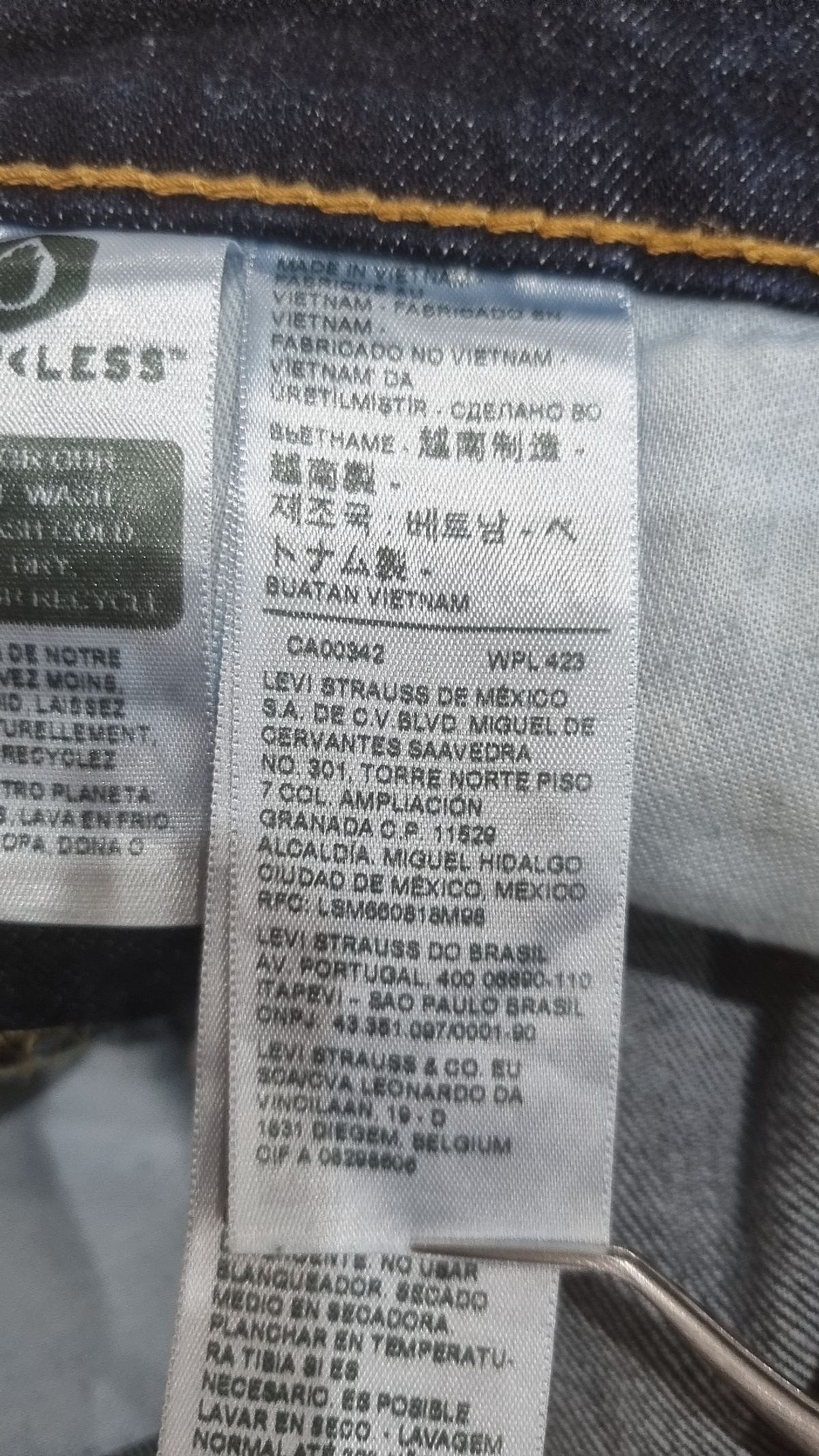 리바이스(LEVI'S) 청/데님 팬츠 32