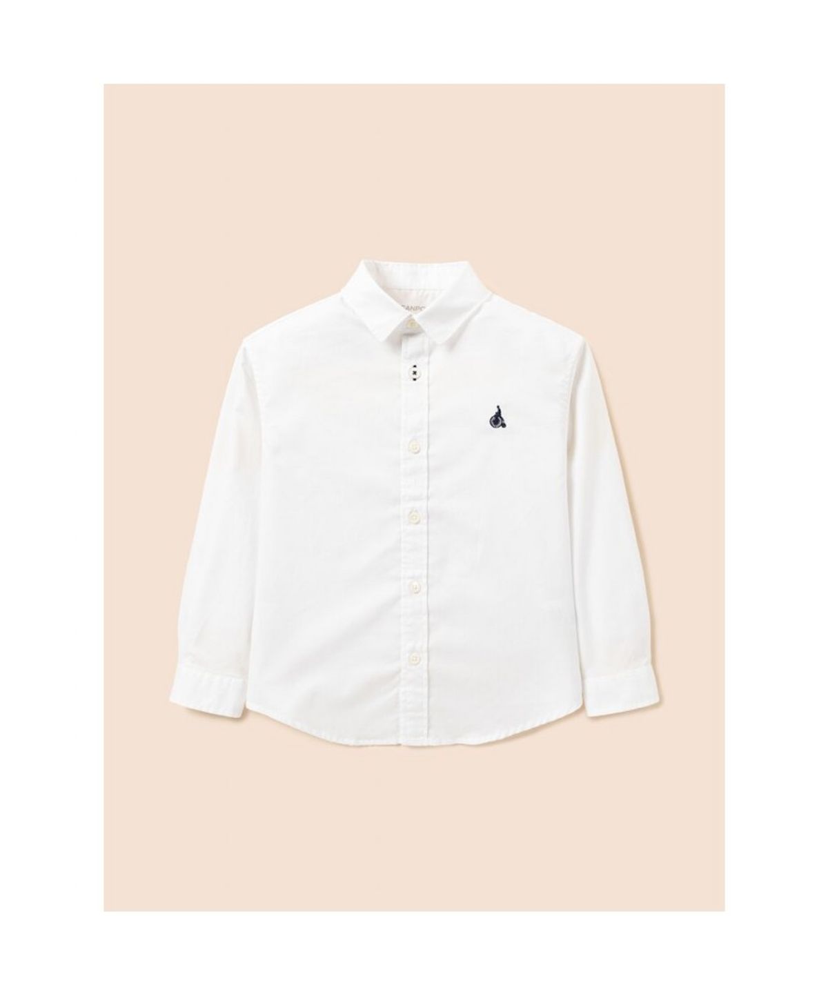 빈폴 키즈(BEANPOLE KIDS) [Essential] 옥스포드 셔츠 & 넥타이 세트  화이트 (BI6764UE11)