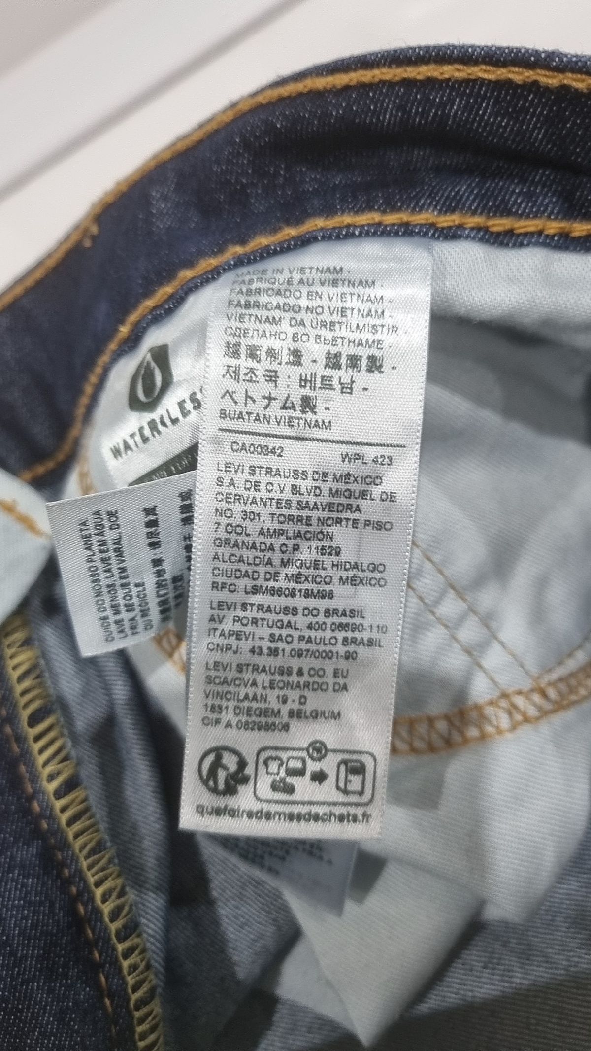 리바이스(LEVI'S) 청/데님 팬츠 32