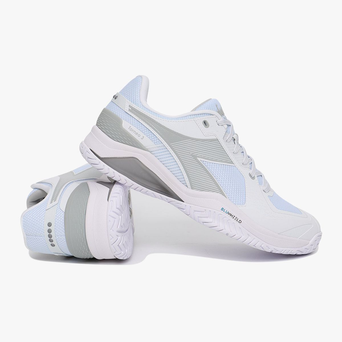 디아도라(diadora) 블루실드 토르네오 3 AG WHITE