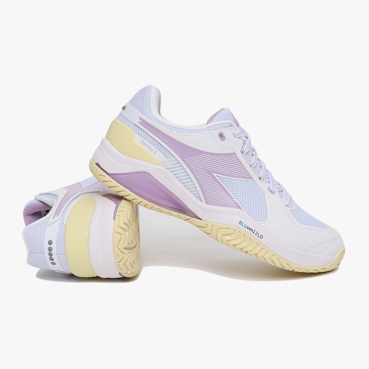 디아도라(diadora) 블루실드 토르네오 3 AG 우먼 PURPLE