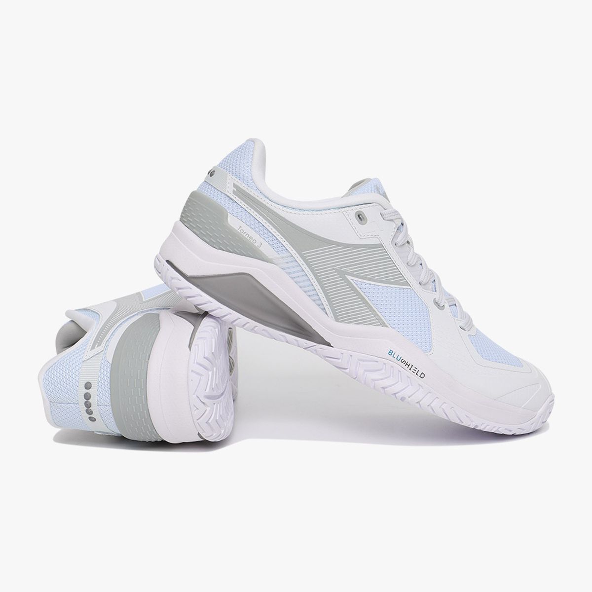 디아도라(diadora) 블루실드 토르네오 3 AG 우먼 WHITE