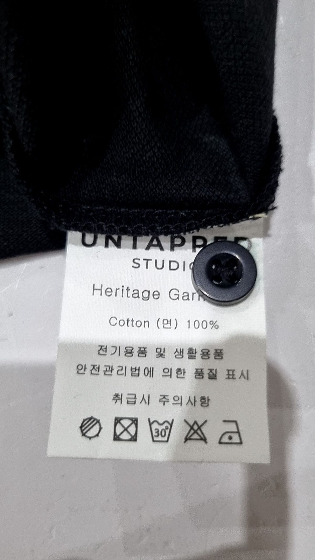 언탭트 스튜디오(UNTAPPED STUDIO) 피케/카라 티셔츠 XL