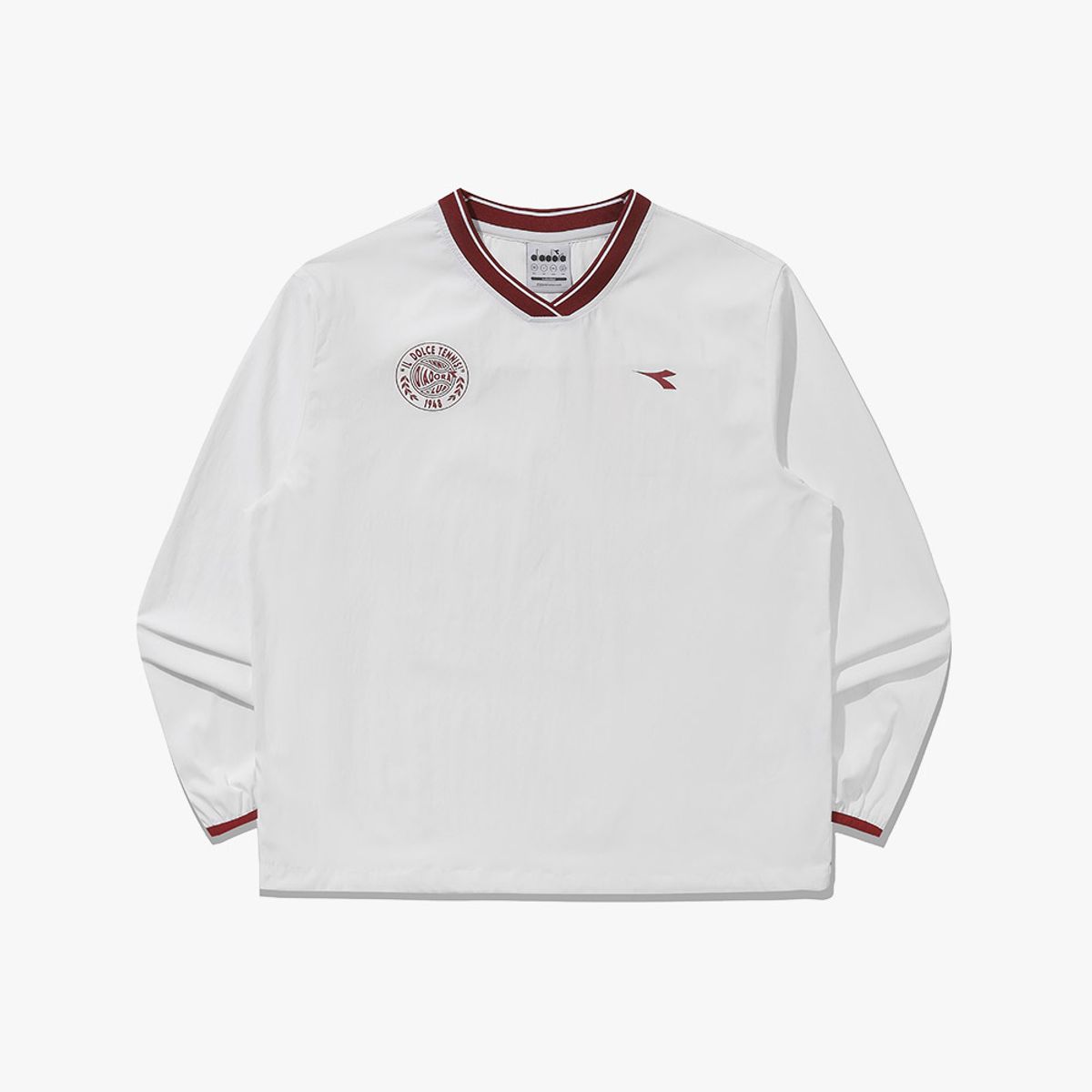 디아도라(diadora) 테니스타 긴팔 피스테 IVORY
