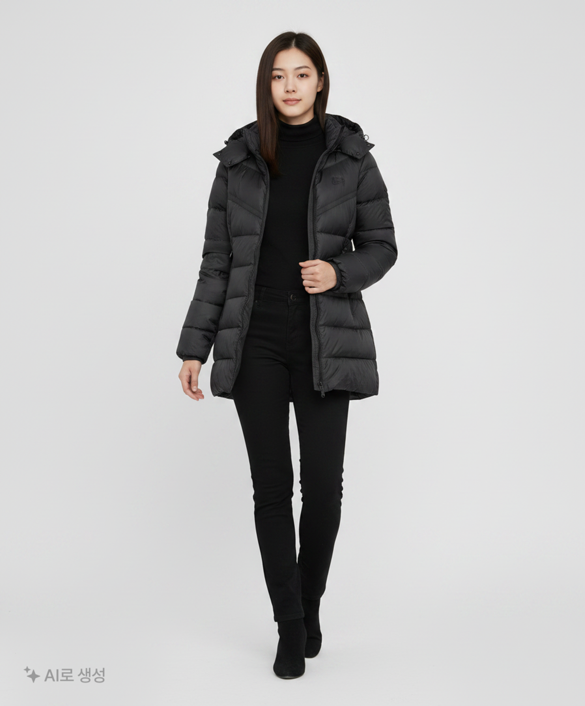 나이키(NIKE) 숏 패딩/숏 헤비 아우터 L