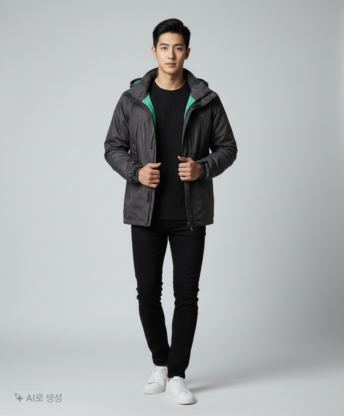 빈폴아웃도어(BEANPOLE OUTDOOR) 나일론/코치 재킷 105