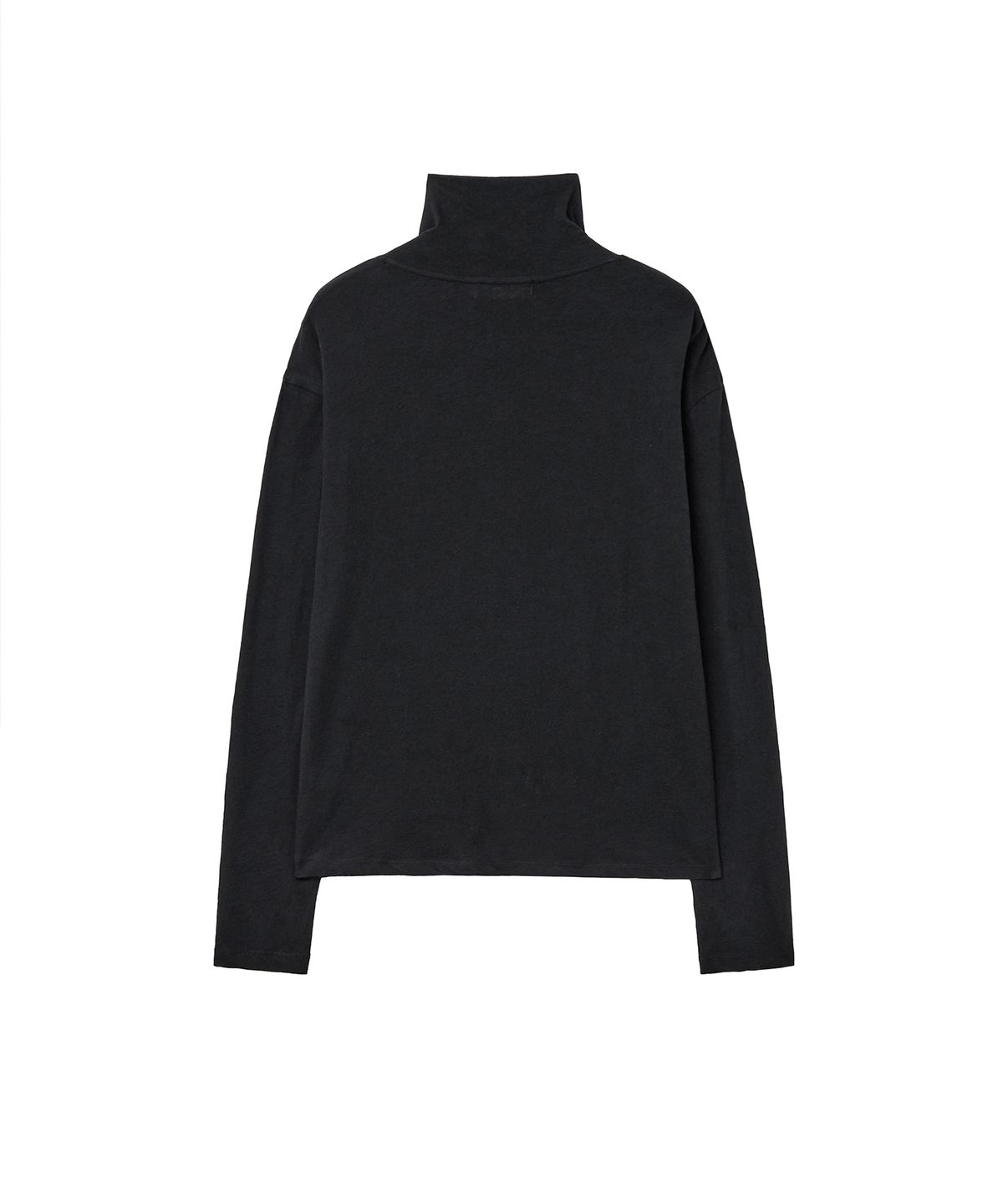 미세키서울 맨(MISEKISEOUL MEN) Drape neck long sleeve BLACK