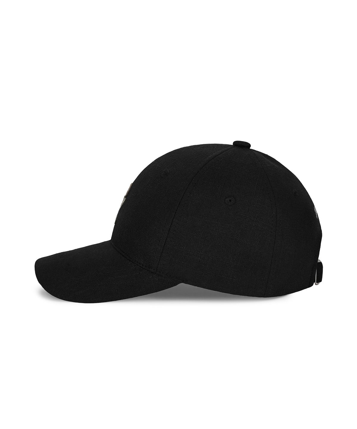 바잘(VARZAR) 플로우 VZ 레더 패치 볼캡 블랙
