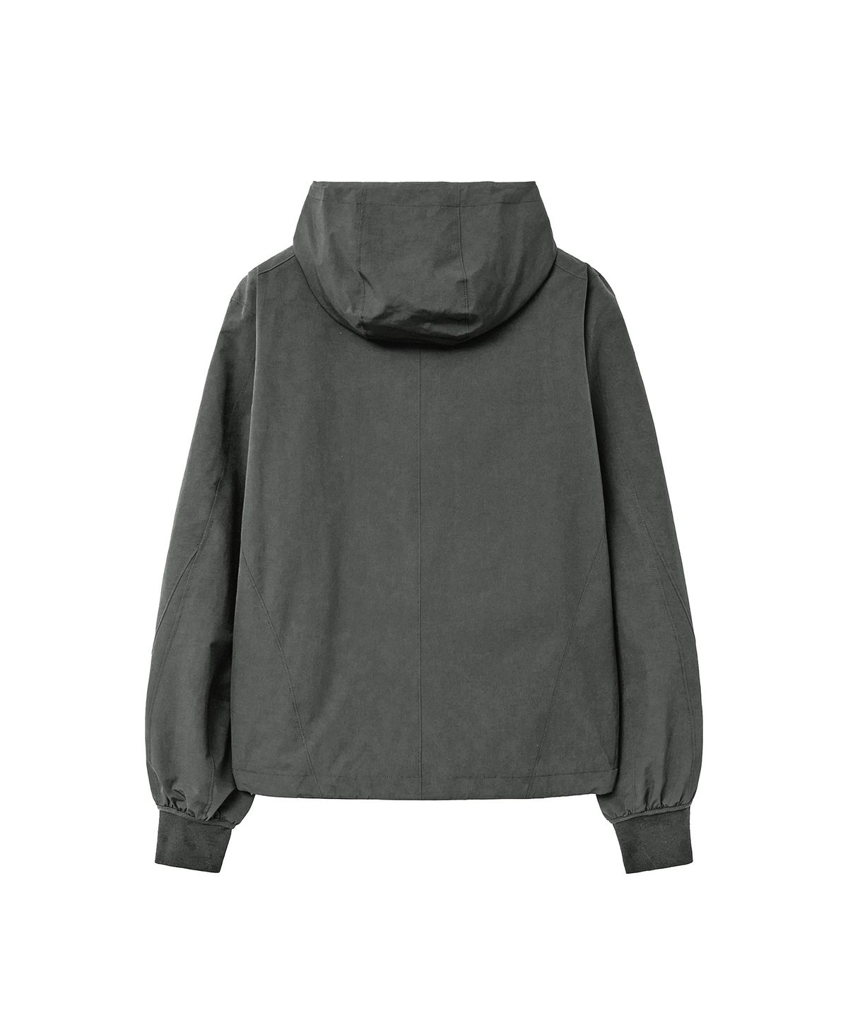 미세키서울 맨(MISEKISEOUL MEN) Diagonal zip structural shell parka CHARCOAL