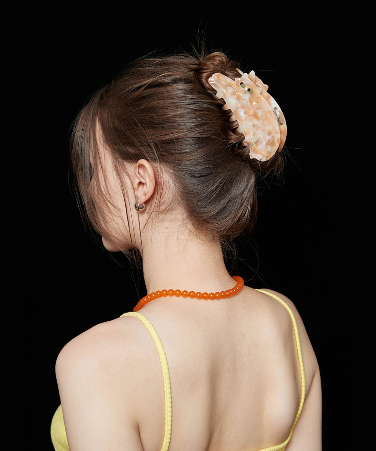 쿠쿠수제뜨(COUCOU SUZETTE) (선물포장) Ginger Cat Hair Claw
