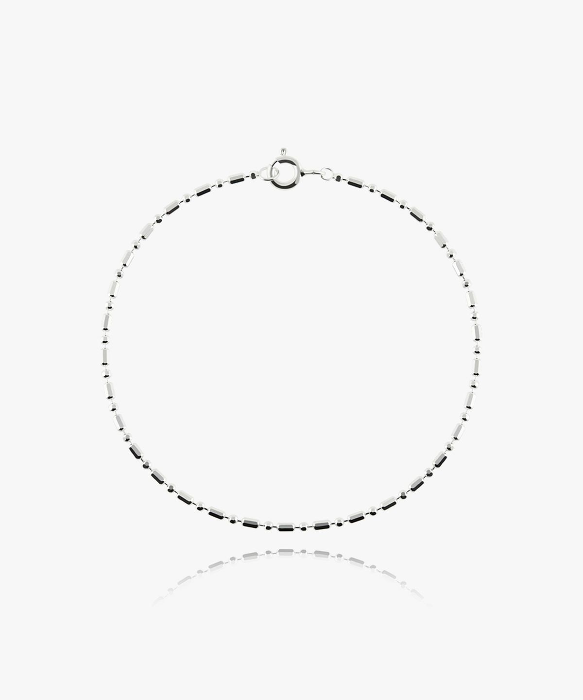 엘렌쥬얼리(HELENE JEWELRY) 실버 Silver 925 비엔나 볼 체인 은 팔찌