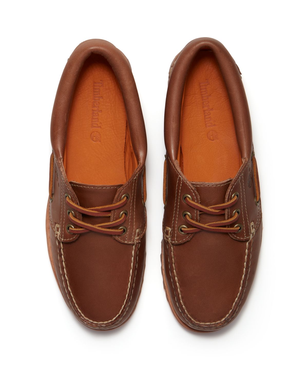 팀버랜드(TIMBERLAND) (여성) 어센틱 보트 슈즈 - 내추럴 풀 그레인 / A2GNV-ETD