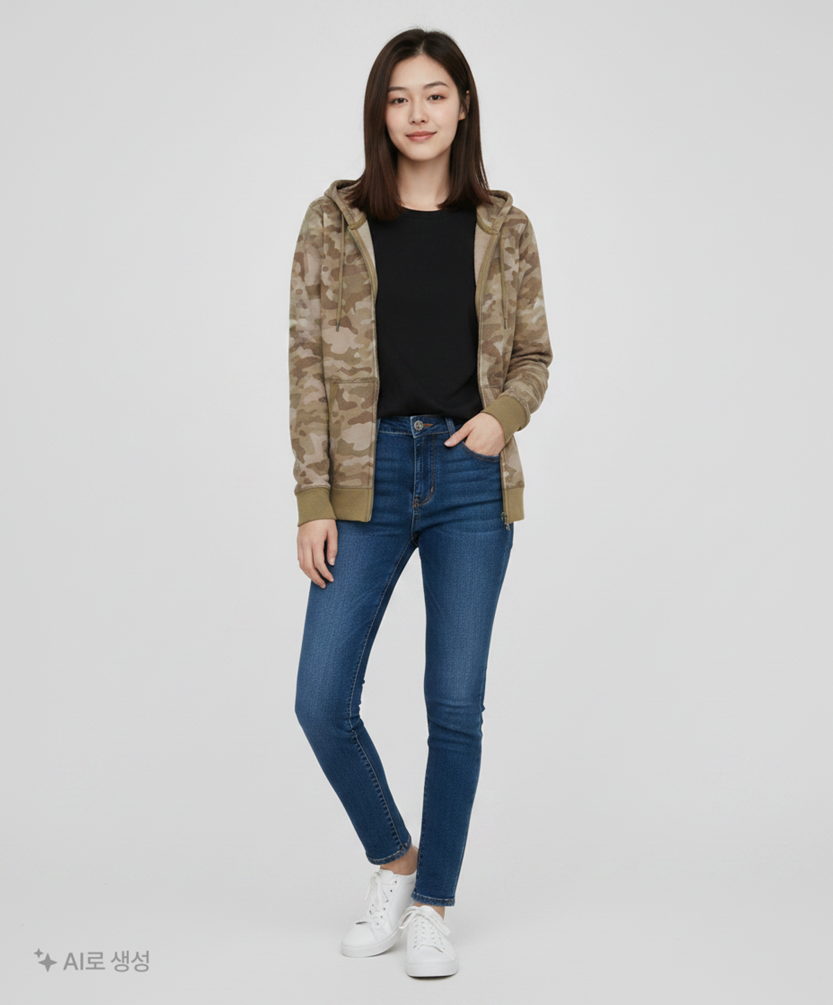 유니클로(UNIQLO) 후드 집업 L