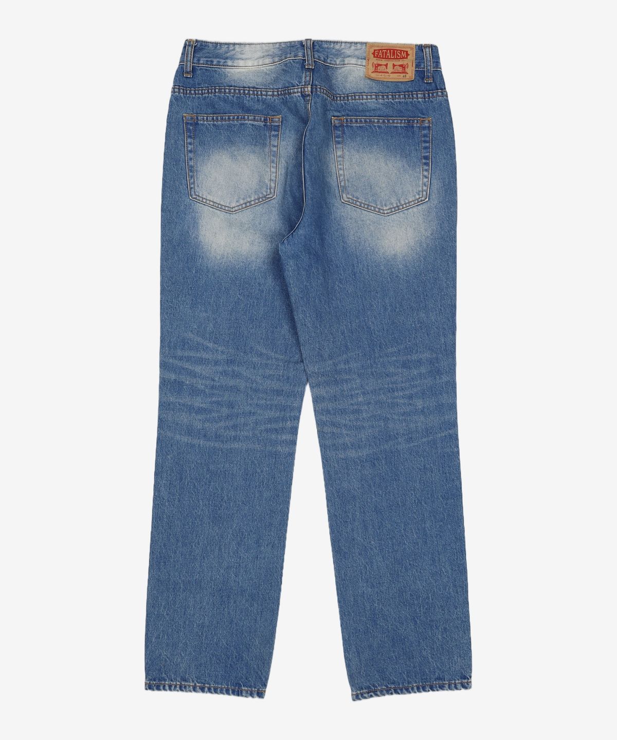 페이탈리즘(FATALISM) #0341 Mild Blue Brushed Straight Fit 48