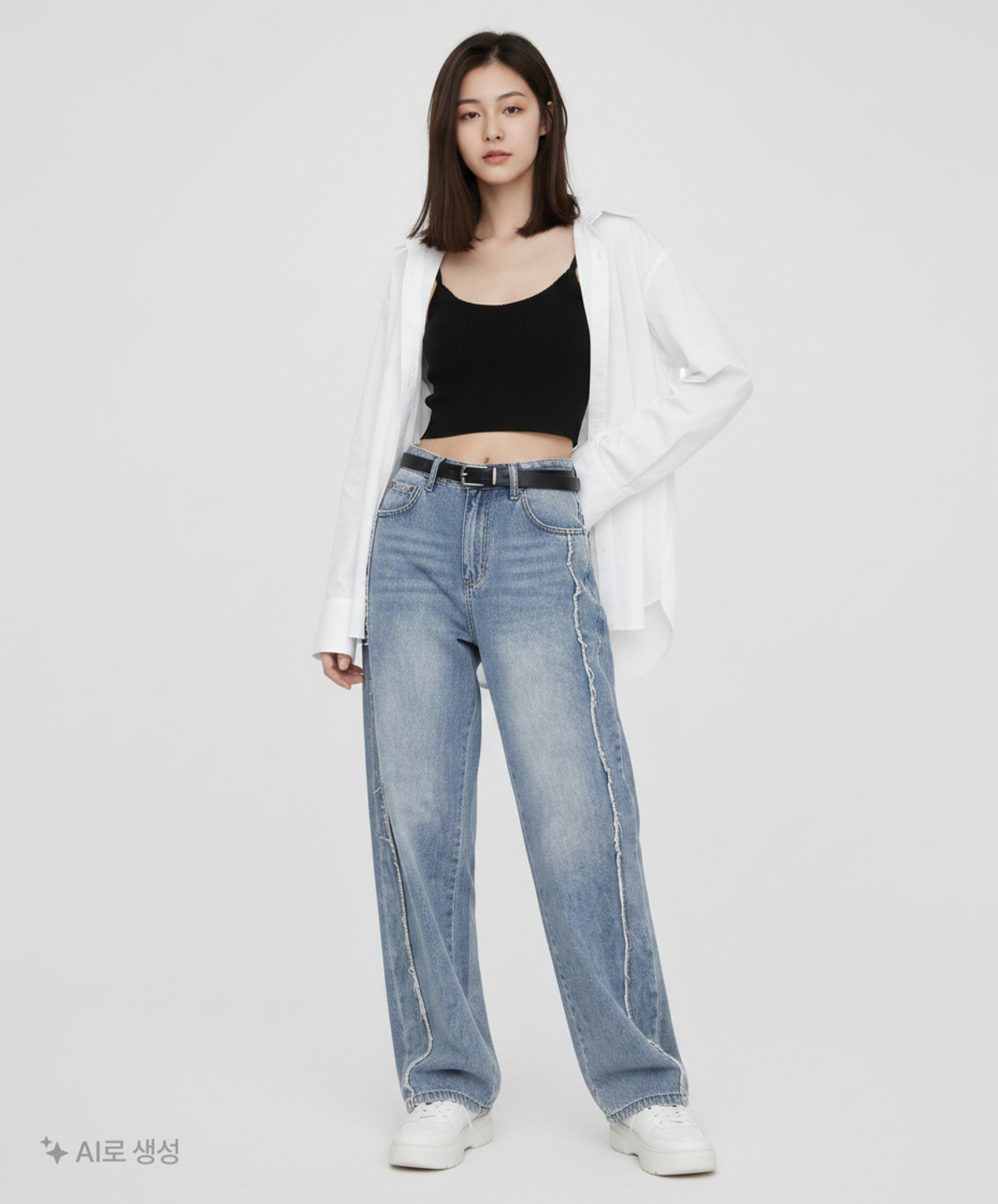 엑스톤즈(XTONZ) 청/데님 팬츠 S