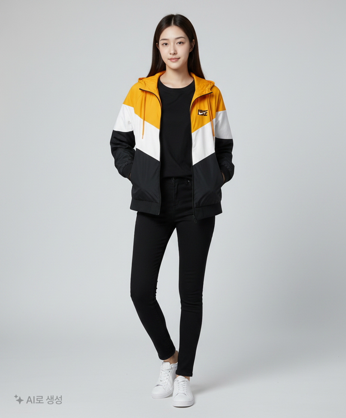 나이키(NIKE) 나일론/코치 재킷 L