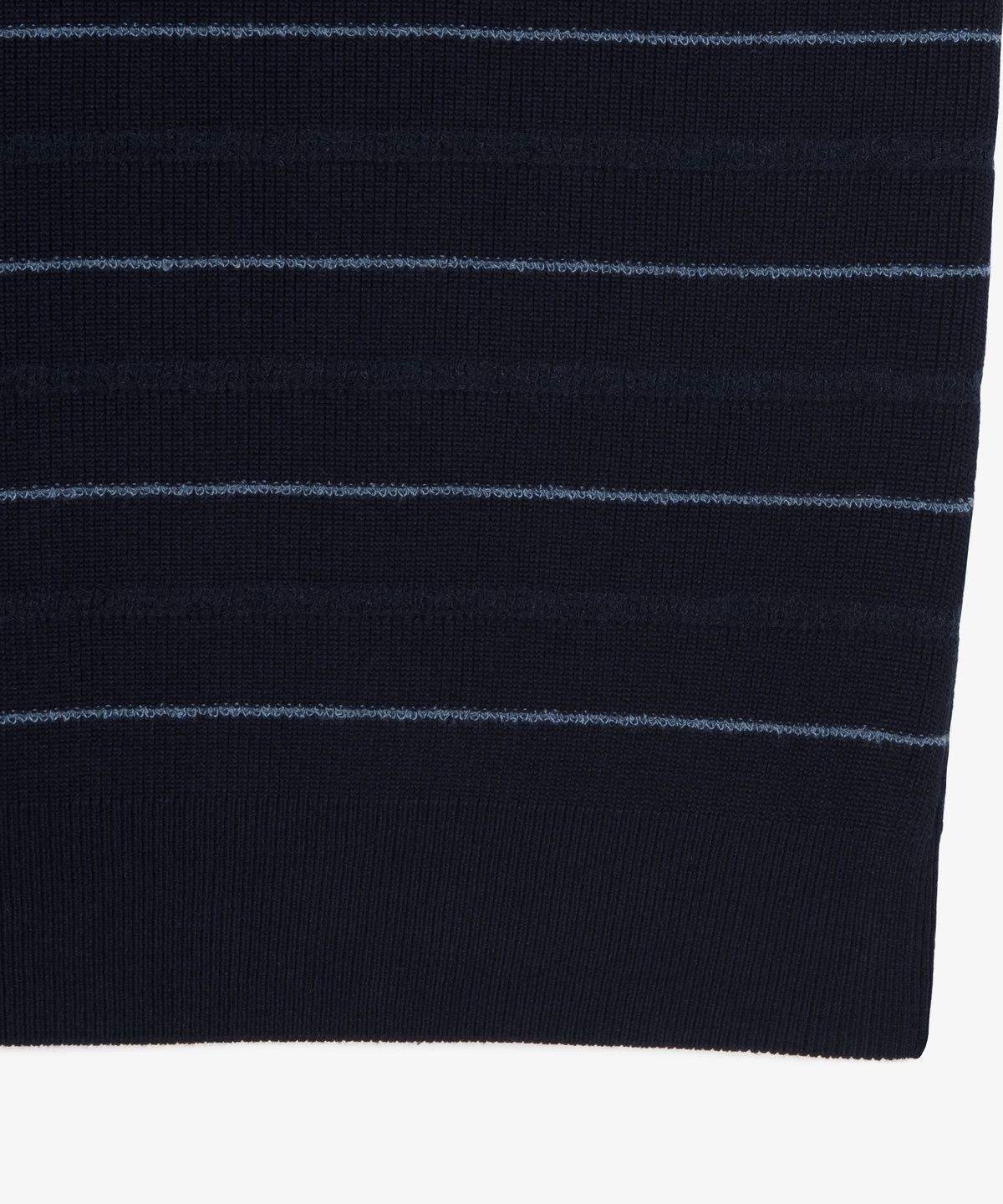 라코스테(LACOSTE) 남성 핀 스트라이프 부클 믹스 반팔 스웨터 폴로 셔츠 PH289E-56N 166