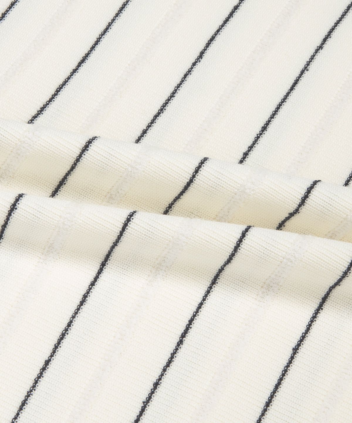 라코스테(LACOSTE) 남성 핀 스트라이프 부클 믹스 반팔 스웨터 폴로 셔츠 PH289E-56N 70V