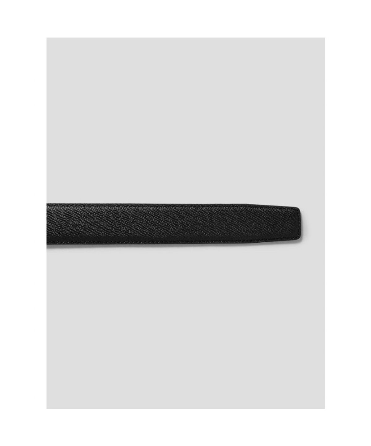 빈폴 액세서리(BEANPOLE ACCESSORY) 다이에 엠보 자동 버클 벨트 - 블랙