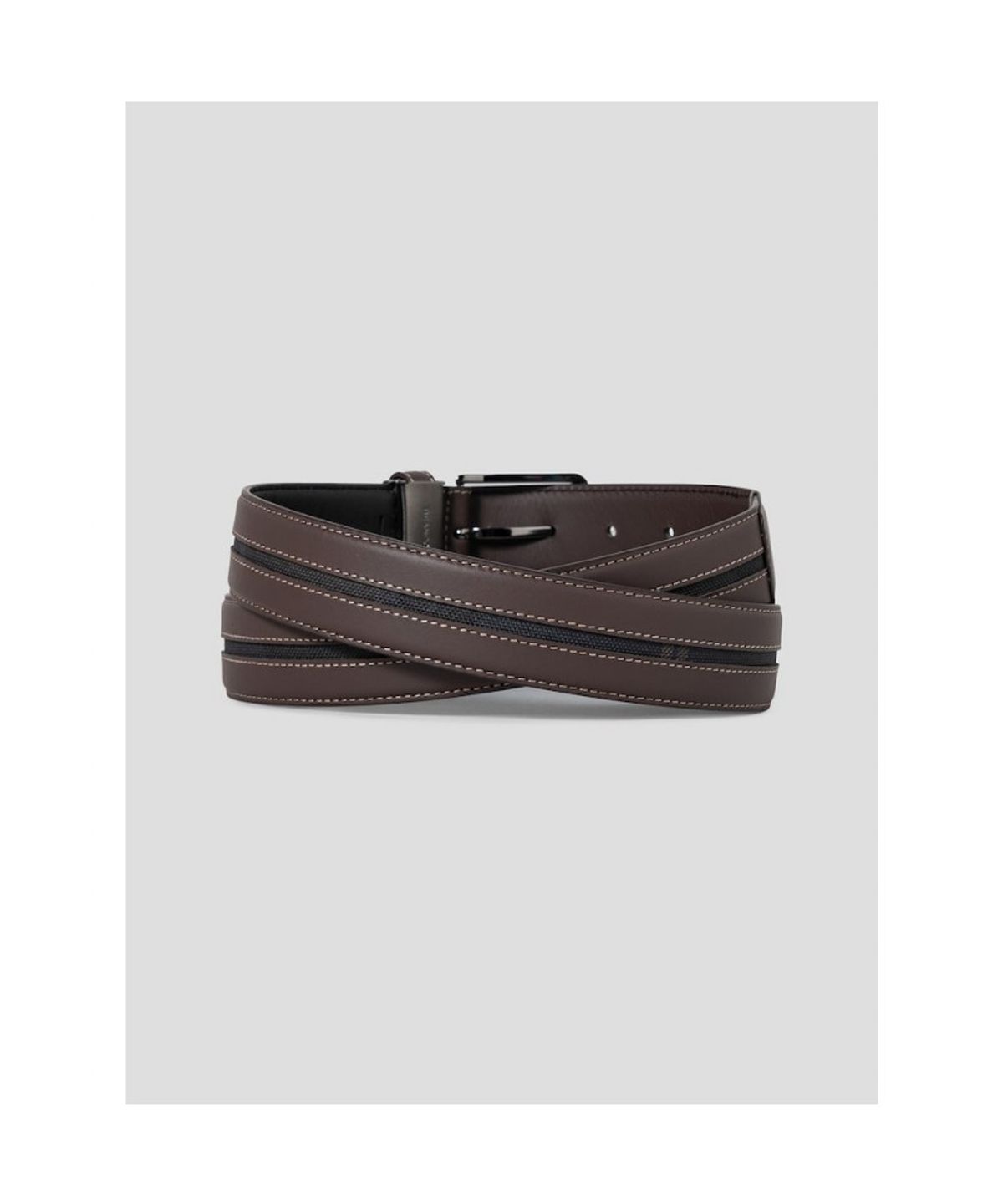빈폴 액세서리(BEANPOLE ACCESSORY) 빈폴헤릿 캐주얼 버클 - 브라운