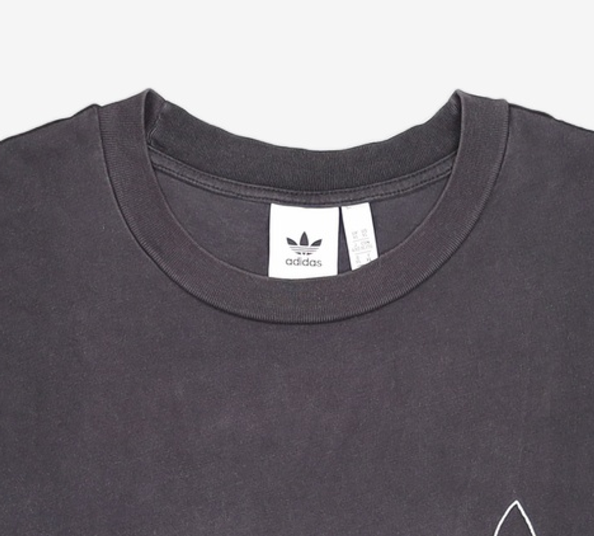 아디다스(ADIDAS) 3 아웃라인 티 - 블랙 / DV1563 XL