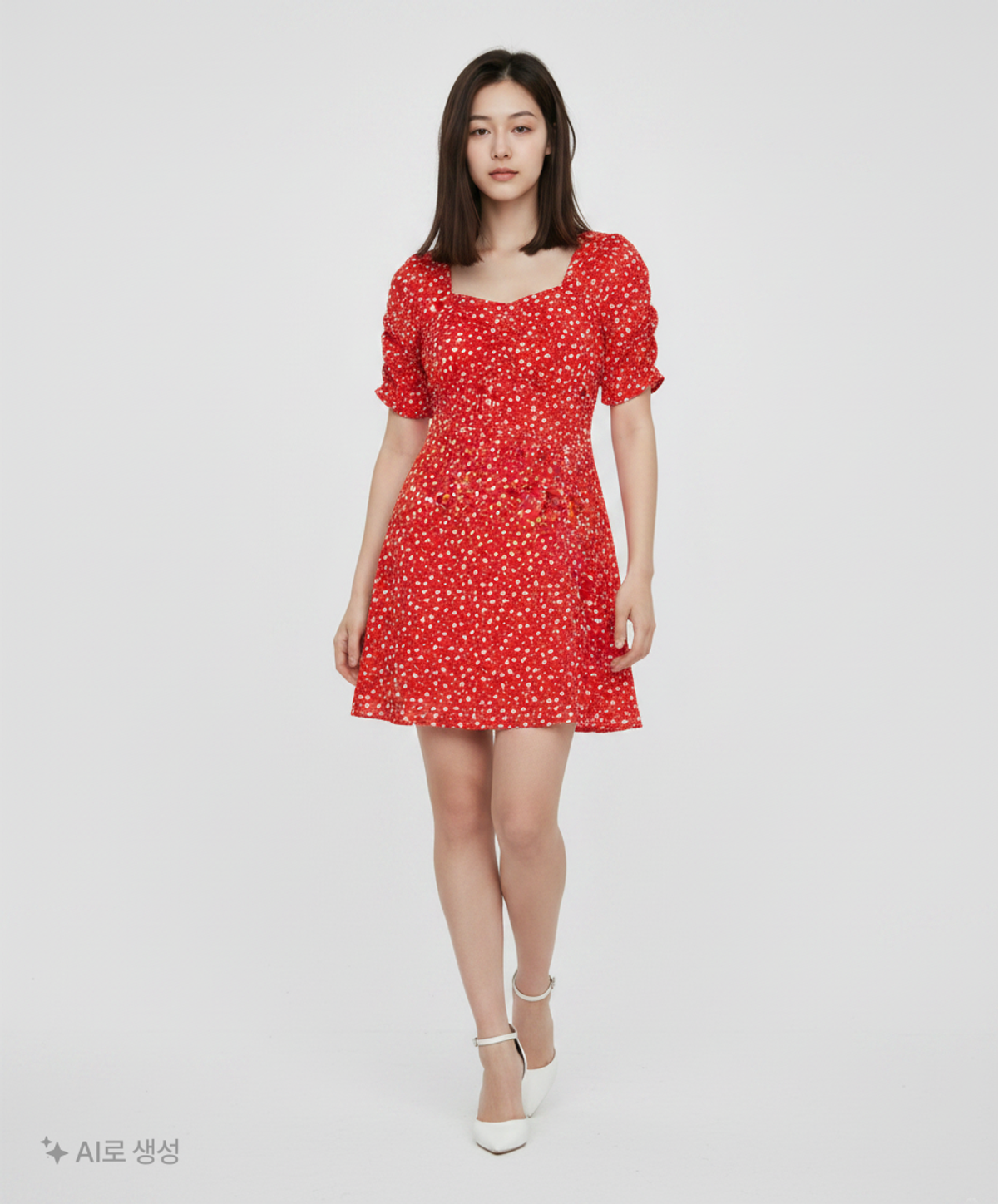 미쏘(MIXXO) 미디 원피스 S